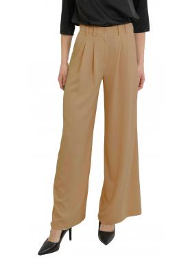 pantalone donna a vita alta con pince Please